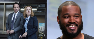 Akte-X-Stars David Duchovny und Gillian Anderson, Regisseur Ryan Coogler. Fotos: © 2016 Fox and its related entities. All rights reserved. / Ed Araquel; Ryan Coogler (CC BY-SA 3.0)